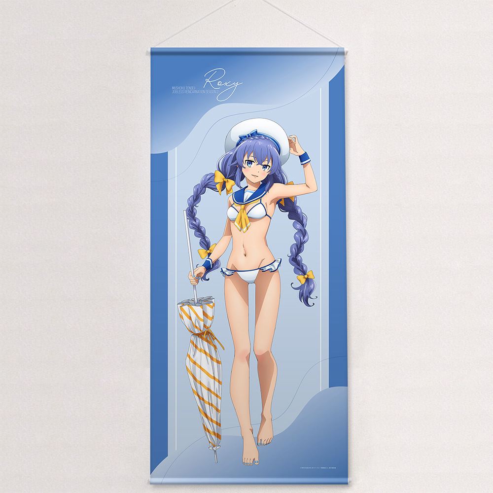 [無職転生Ⅱ ～異世界行ったら本気だす～]描き下ろし特大タペストリー(ロキシー/マリンセーラー水着) 图片 2 | AniSmile