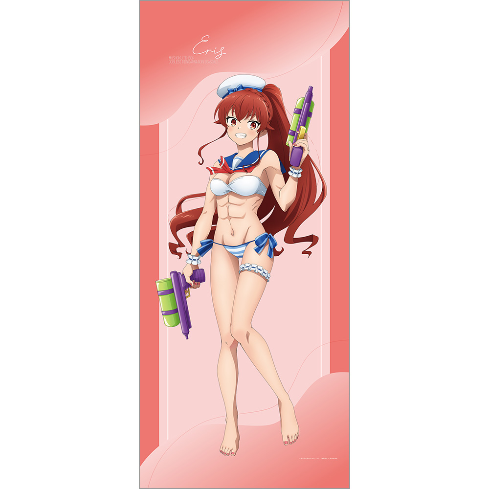 [無職転生Ⅱ ～異世界行ったら本気だす～]描き下ろし特大タペストリー(エリス/マリンセーラー水着) - AniSmile