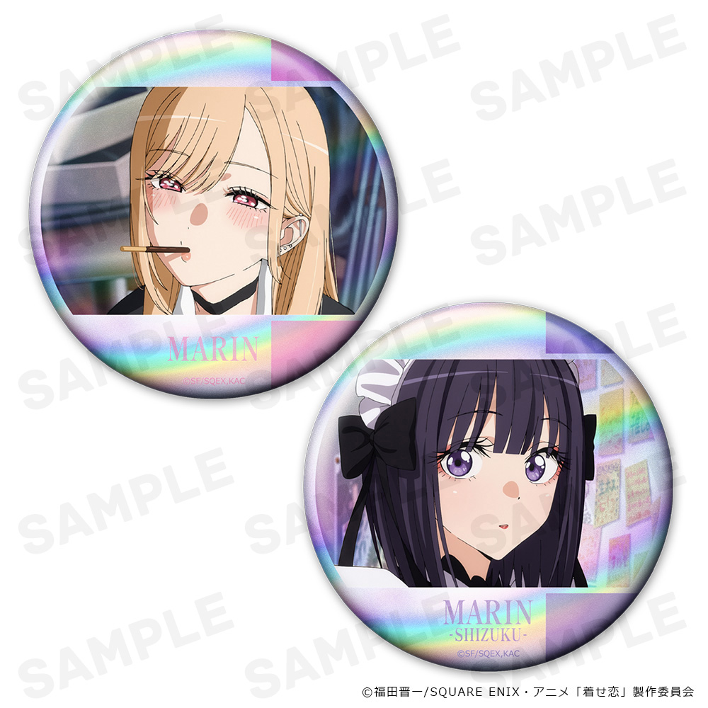 その着せ替え人形は恋をする Season2 ホログラム缶バッジ2個セット 喜多川海夢 vol. - AniSmile