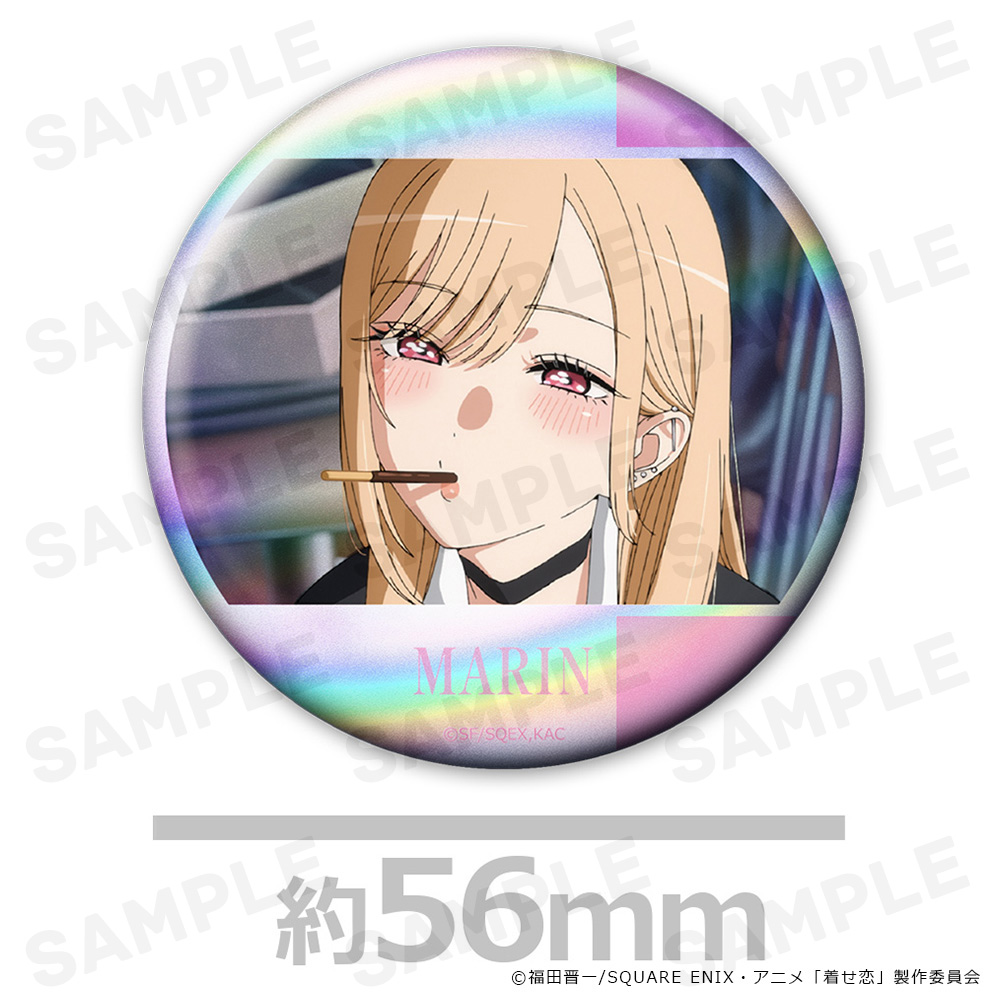 その着せ替え人形は恋をする Season2 ホログラム缶バッジ2個セット 喜多川海夢 vol.1 Image 3 | AniSmile
