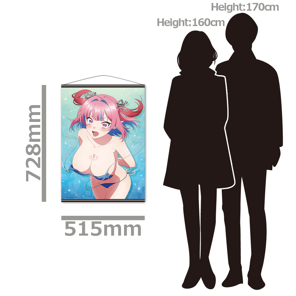 カナン様はあくまでチョロい B2タペストリー 高潔カナン 水着ver. Image 3 | AniSmile
