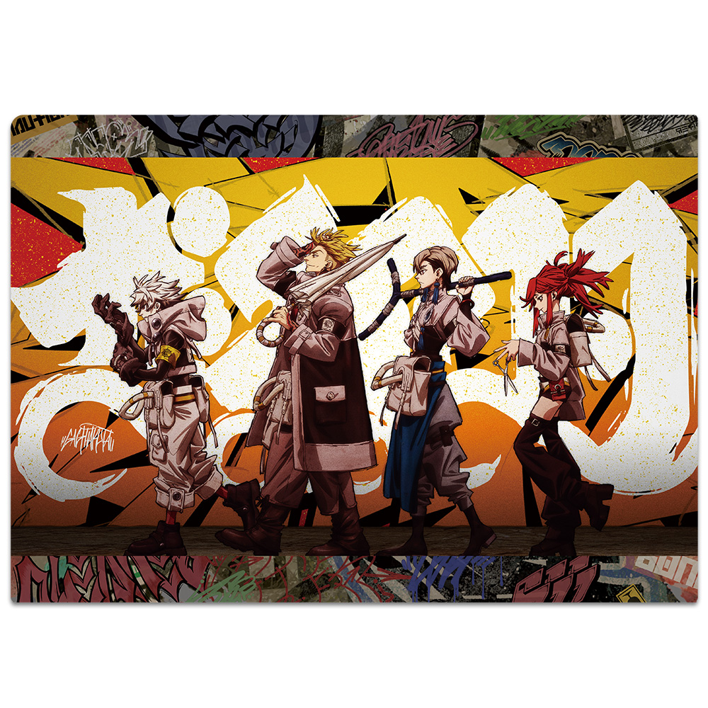ガチアクタ クリアファイル ルド&エンジン&ザンカ&リヨウ Image 4 | AniSmile