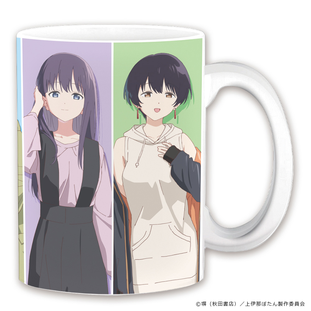 上伊那ぼたん、酔へる姿は百合の花 マグカップ 集合ver. Image 2 | AniSmile