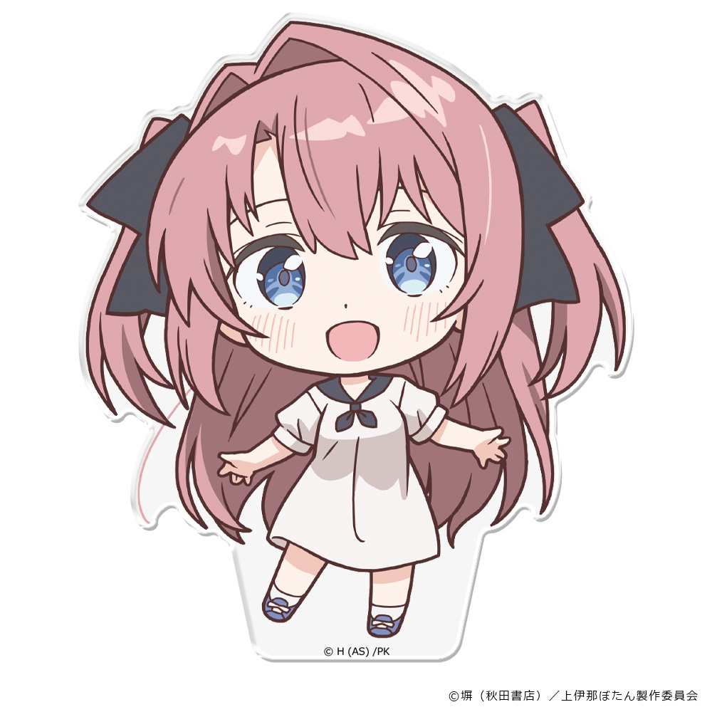 上伊那ぼたん、酔へる姿は百合の花 ぷにこれ!アクリルフィギュア(スタンド付) 上伊那ぼたん - AniSmile