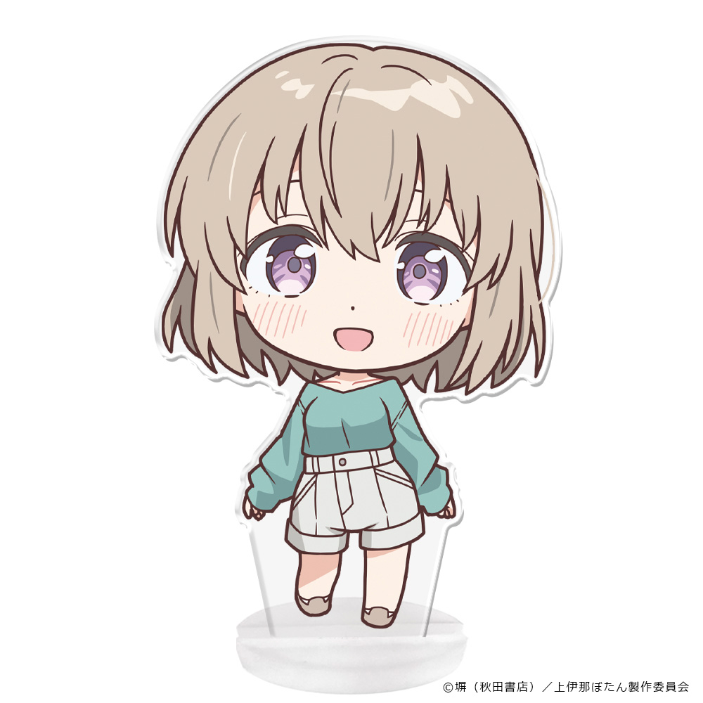 上伊那ぼたん、酔へる姿は百合の花 ぷにこれ!アクリルフィギュア(スタンド付) 砺波いぶき Image 4 | AniSmile