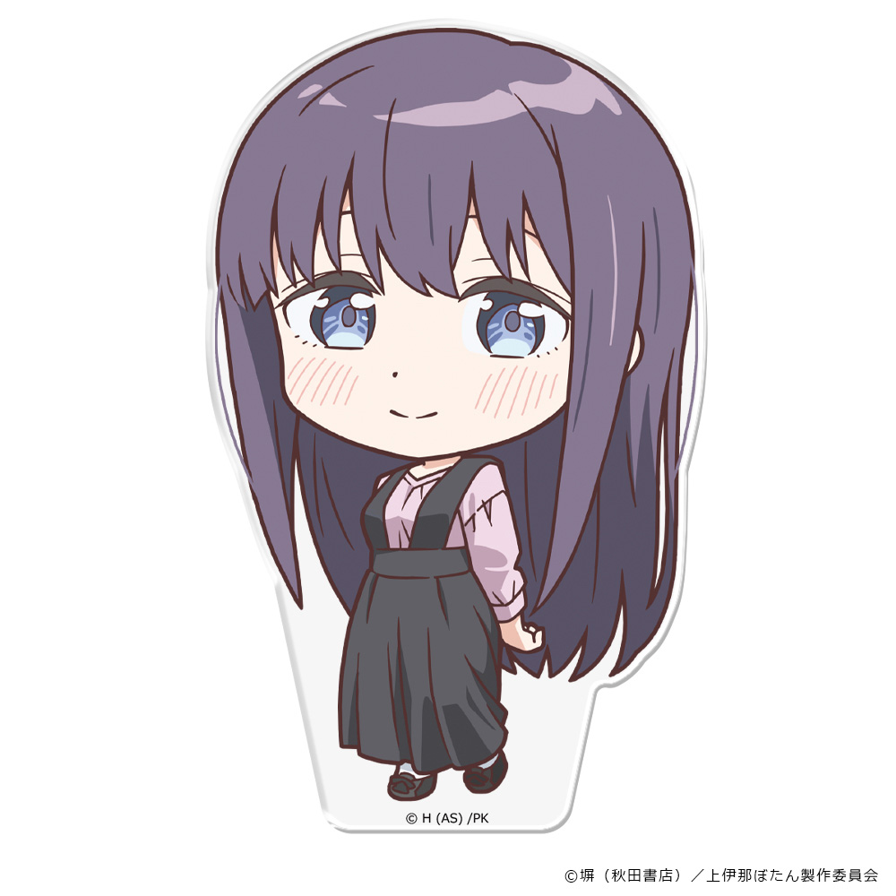 上伊那ぼたん、酔へる姿は百合の花 ぷにこれ!アクリルフィギュア(スタンド付) 郡上かなで - AniSmile