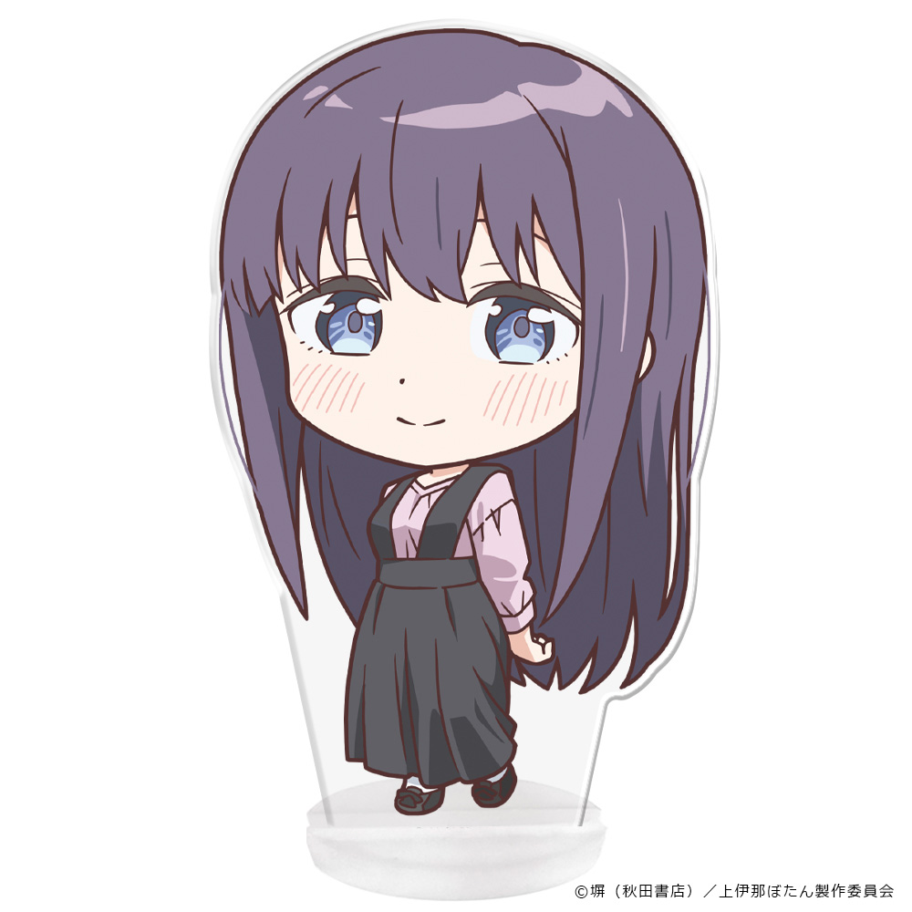 上伊那ぼたん、酔へる姿は百合の花 ぷにこれ!アクリルフィギュア(スタンド付) 郡上かなで Image 2 | AniSmile
