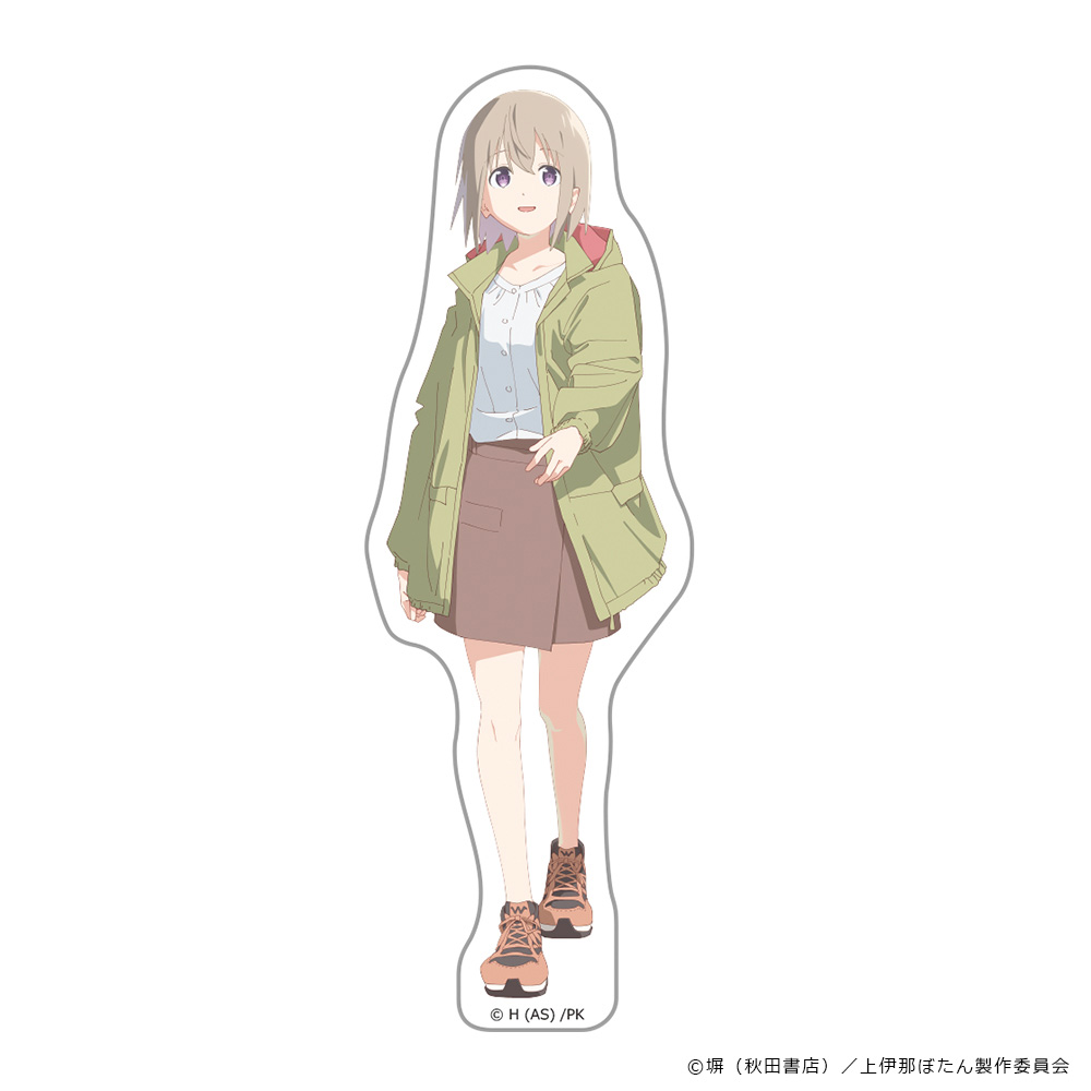 上伊那ぼたん、酔へる姿は百合の花 ダイカットステッカー 砺波いぶき - AniSmile