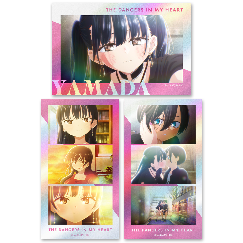劇場版「僕の心のヤバイやつ」 サムネイルキラステッカーセット 山田杏奈 vol.2 - official product image | AniSmile