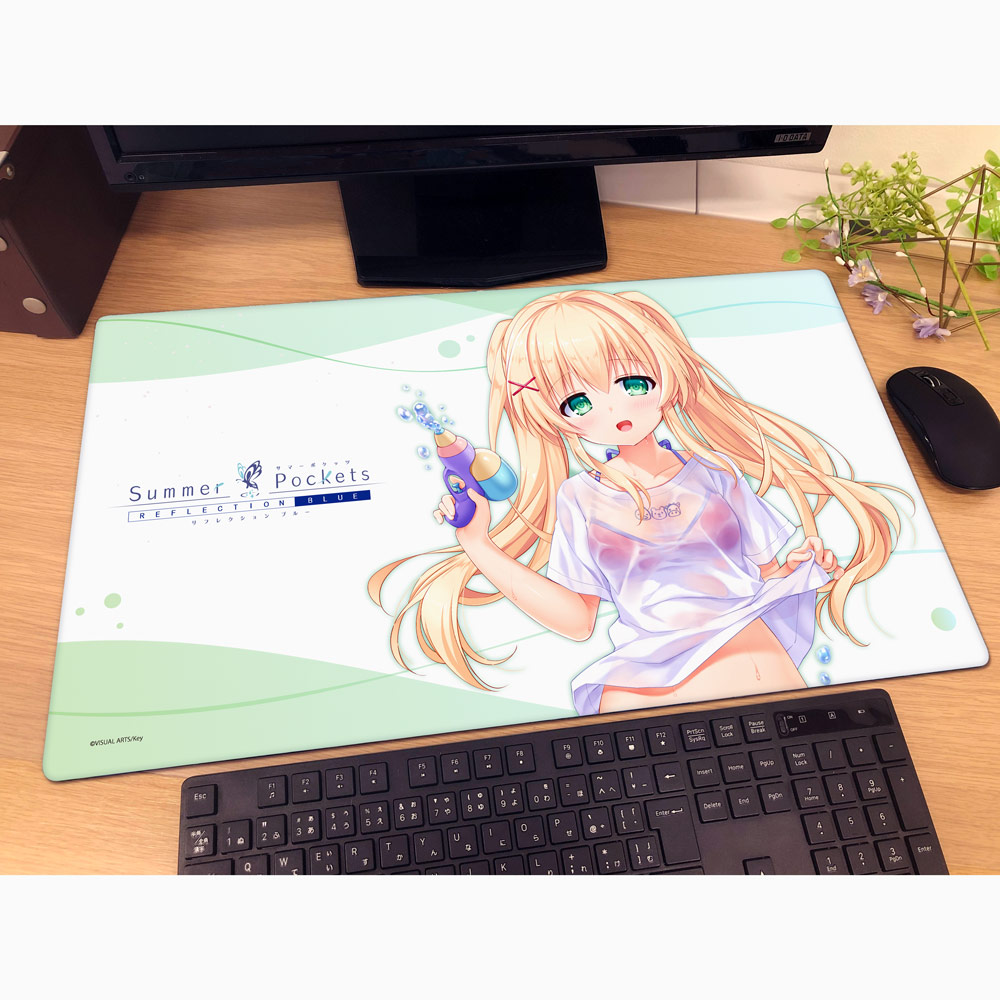[Summer Pockets REFLECTION BLUE]ラバーマット(紬ヴェンダース/夏フェス2024) Image 2 | AniSmile