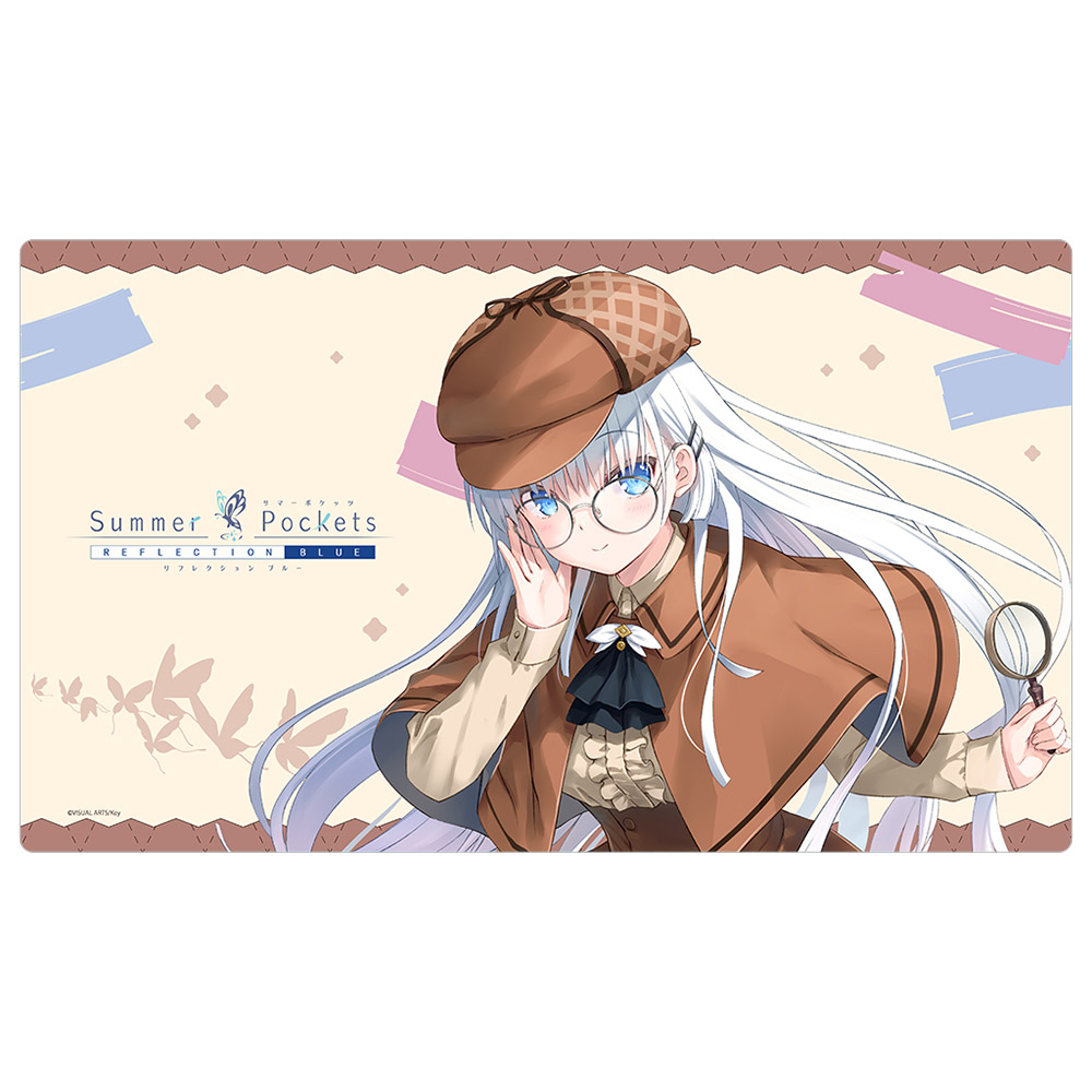 [Summer Pockets REFLECTION BLUE]ラバーマット(鳴瀬しろは/探偵) - AniSmile
