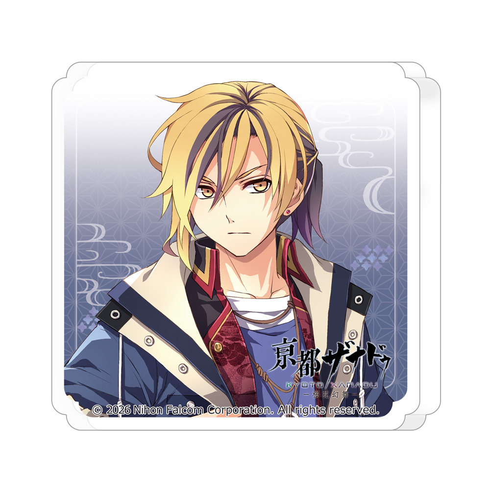 [亰都ザナドゥ -桜花幻舞-]アクリルブロック(百鬼 千騎) - AniSmile