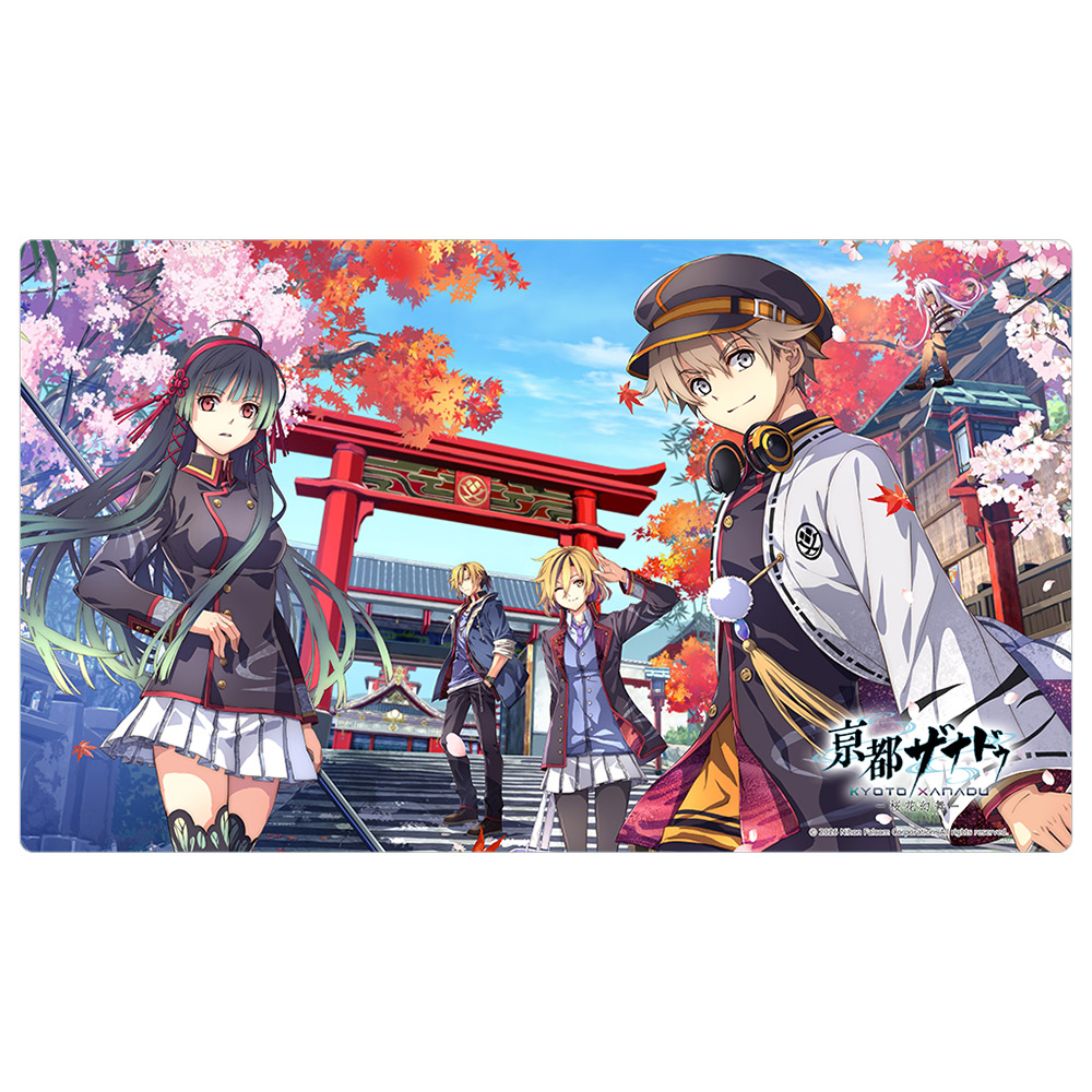 [亰都ザナドゥ -桜花幻舞-]ラバーマット(パッケージイラスト) - AniSmile