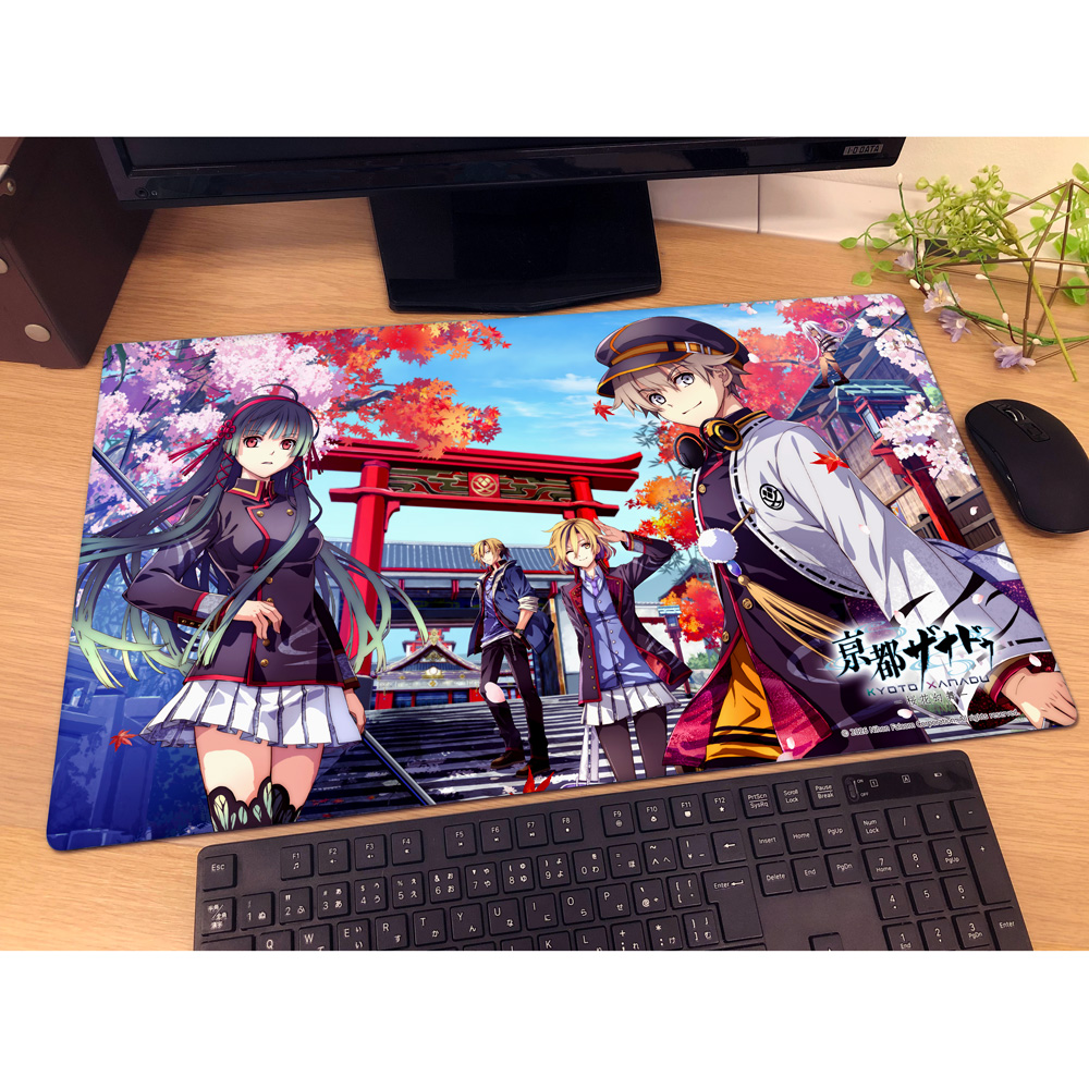[亰都ザナドゥ -桜花幻舞-]ラバーマット(パッケージイラスト) 图片 2 | AniSmile