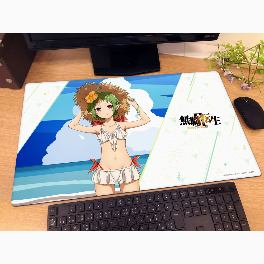 [無職転生Ⅱ ～異世界行ったら本気だす～]描き下ろしラバーマット(シルフィエット/水着) Image 2 | AniSmile
