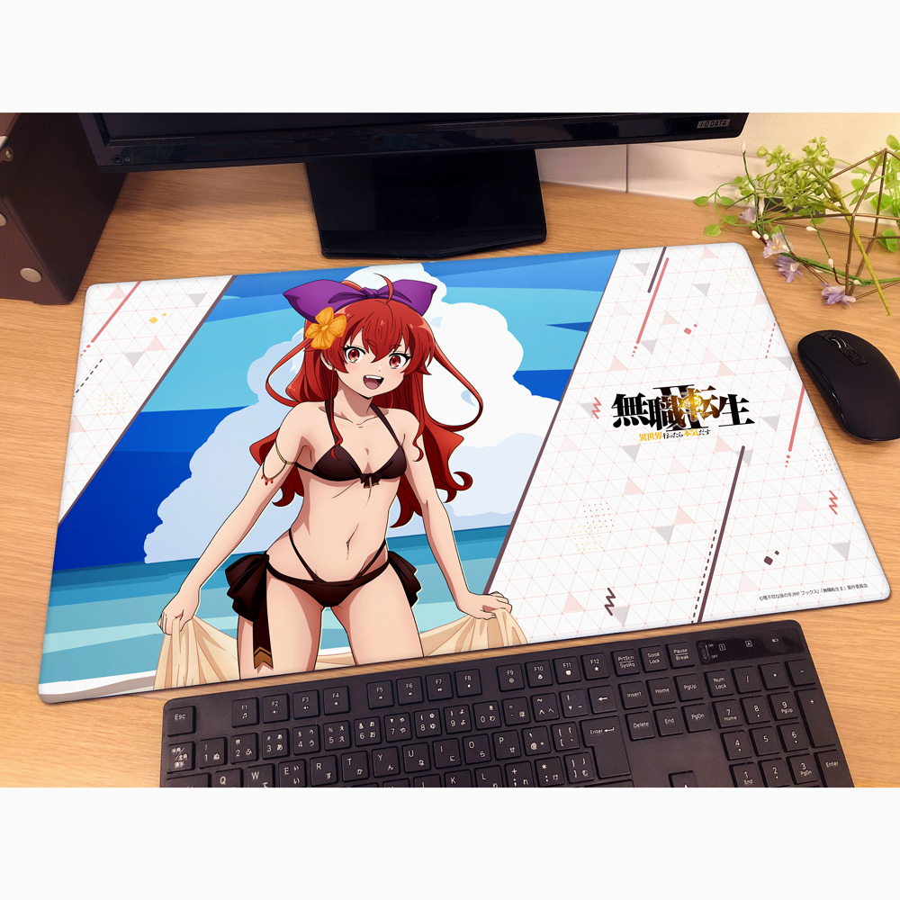 [無職転生Ⅱ ～異世界行ったら本気だす～]描き下ろしラバーマット(エリス/水着) Image 2 | AniSmile