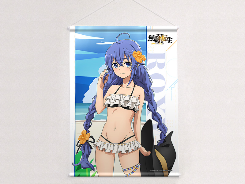 [無職転生Ⅱ ～異世界行ったら本気だす～]描き下ろしB2タペストリー(ロキシー/水着)Wスエード Image 2 | AniSmile