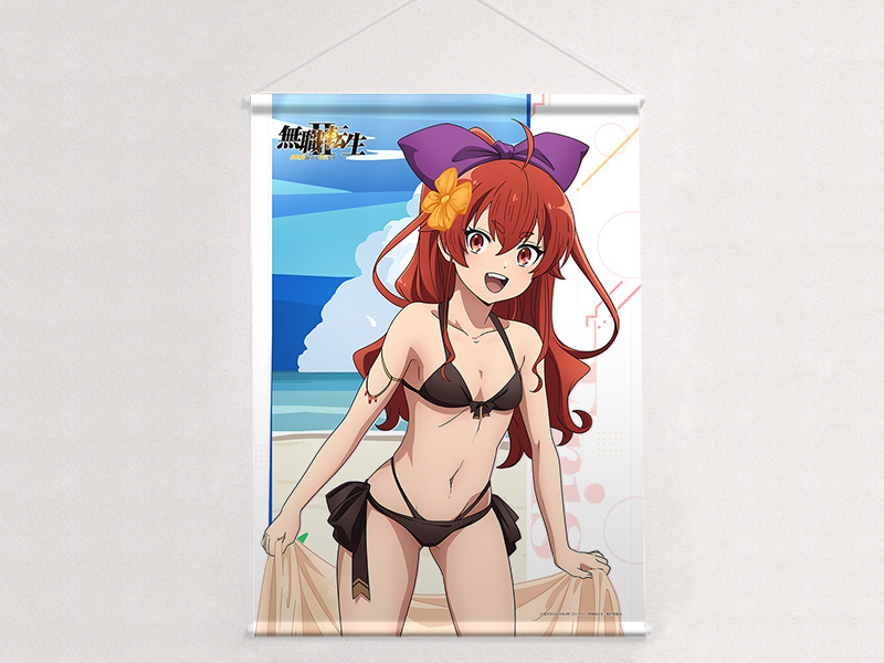 [無職転生Ⅱ ～異世界行ったら本気だす～]描き下ろしB2タペストリー(エリス/水着)Wスエード 图片 2 | AniSmile