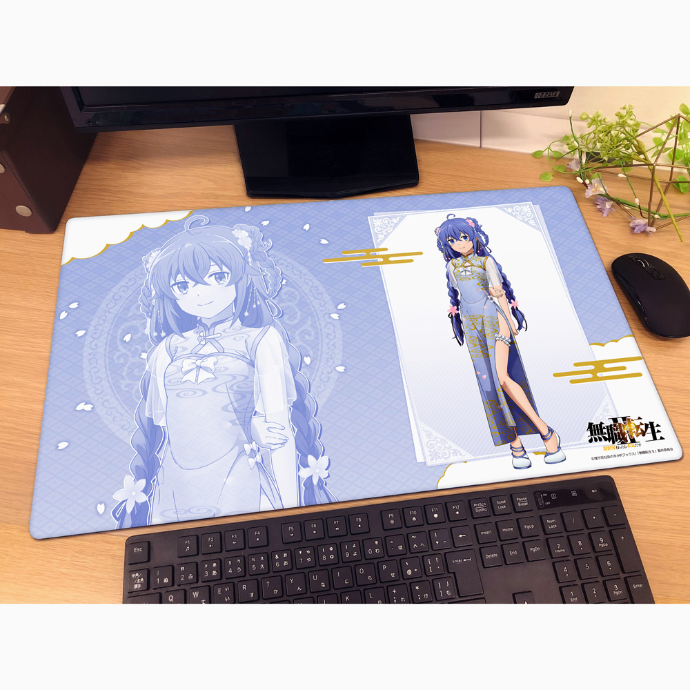[無職転生Ⅱ ～異世界行ったら本気だす～]描き下ろしラバーマット(ロキシー/チャイナ) 图片 2 | AniSmile