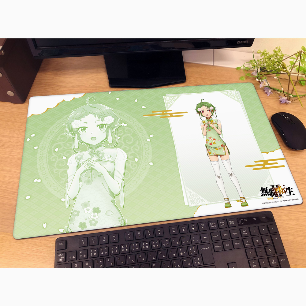 [無職転生Ⅱ ～異世界行ったら本気だす～]描き下ろしラバーマット(シルフィエット/チャイナ) Image 2 | AniSmile