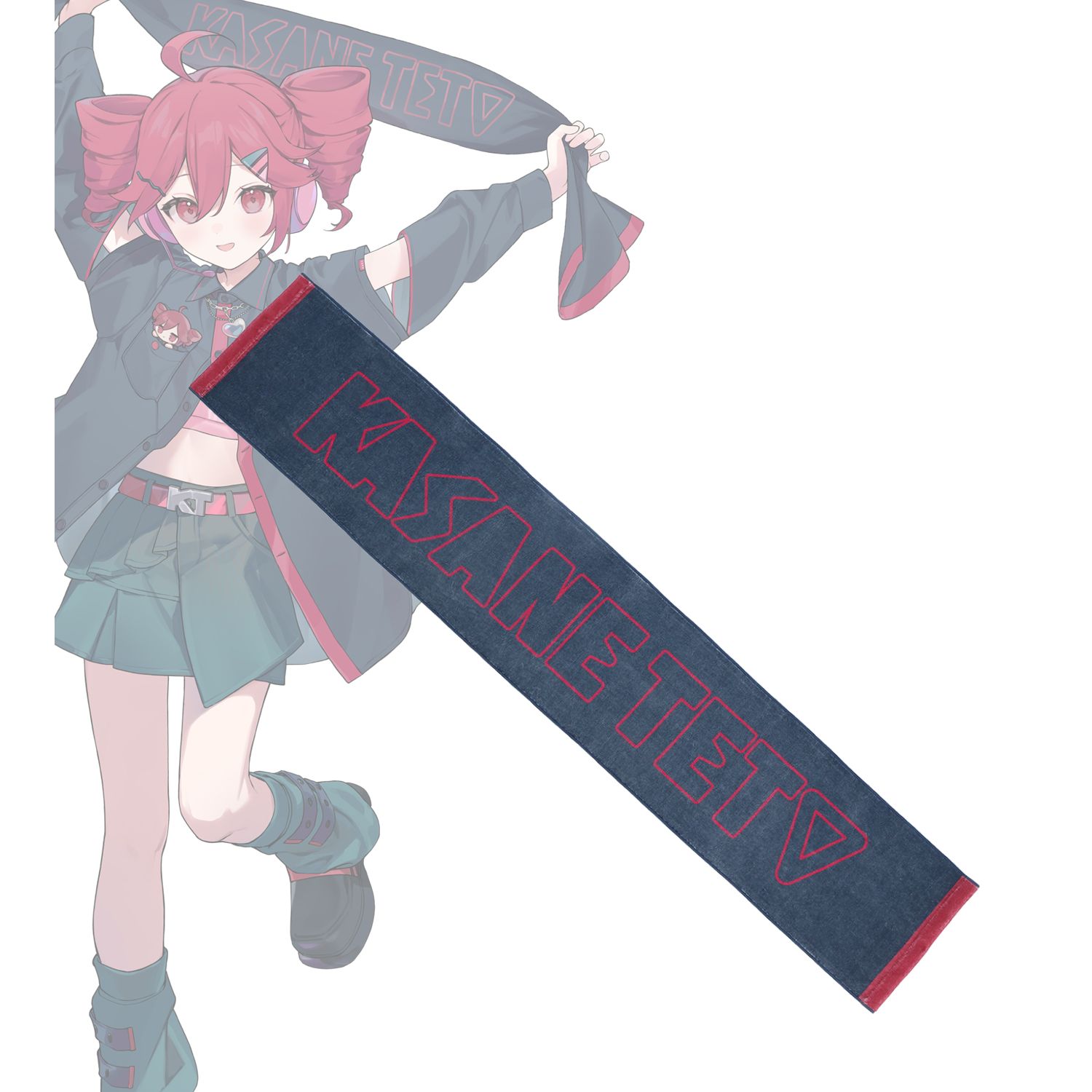 重音テト Art by 小奈きなこ マフラータオル - AniSmile