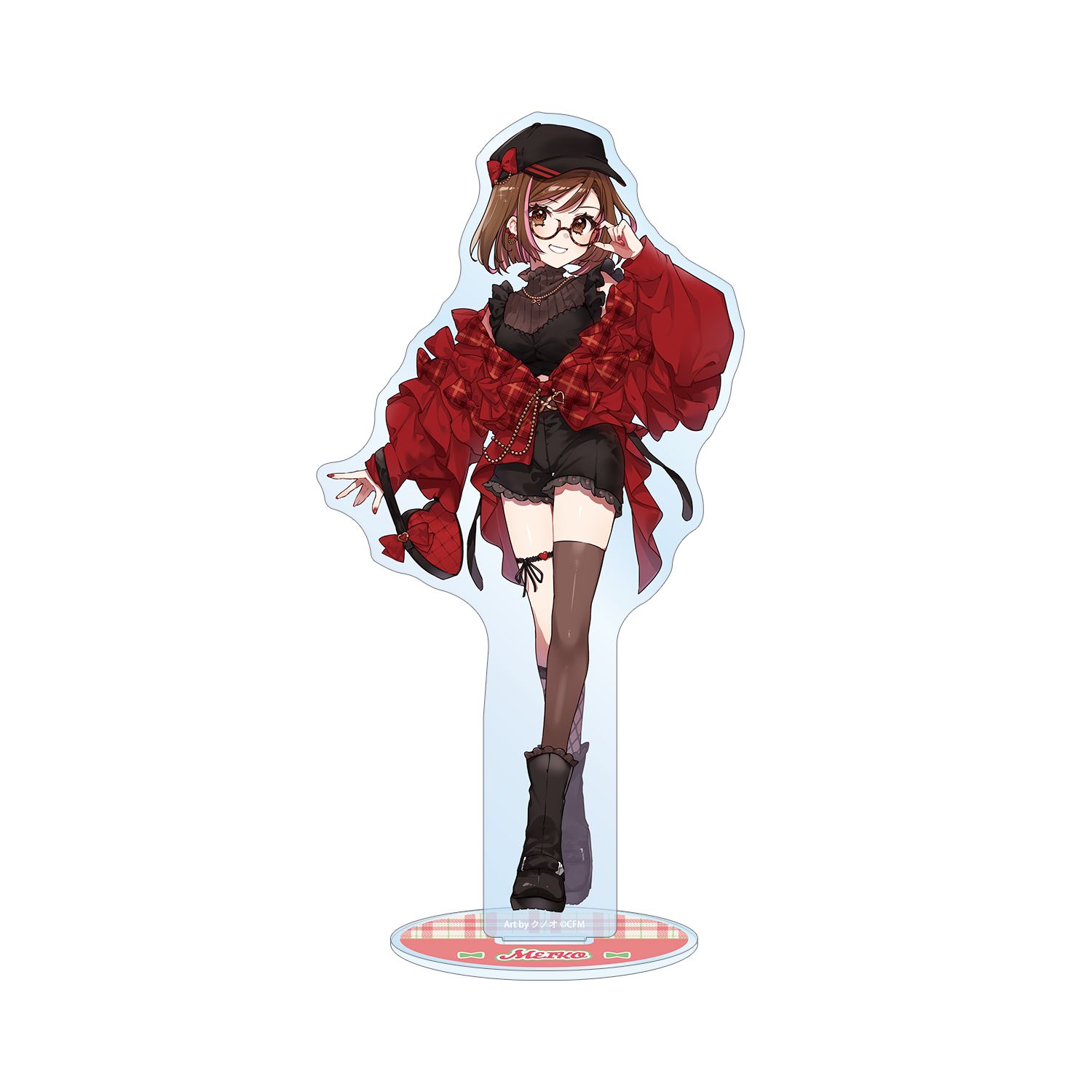 初音ミク 描き下ろし MEIKO 私服ver. Art by クノオ BIGアクリルスタンド 画像 5 | AniSmile