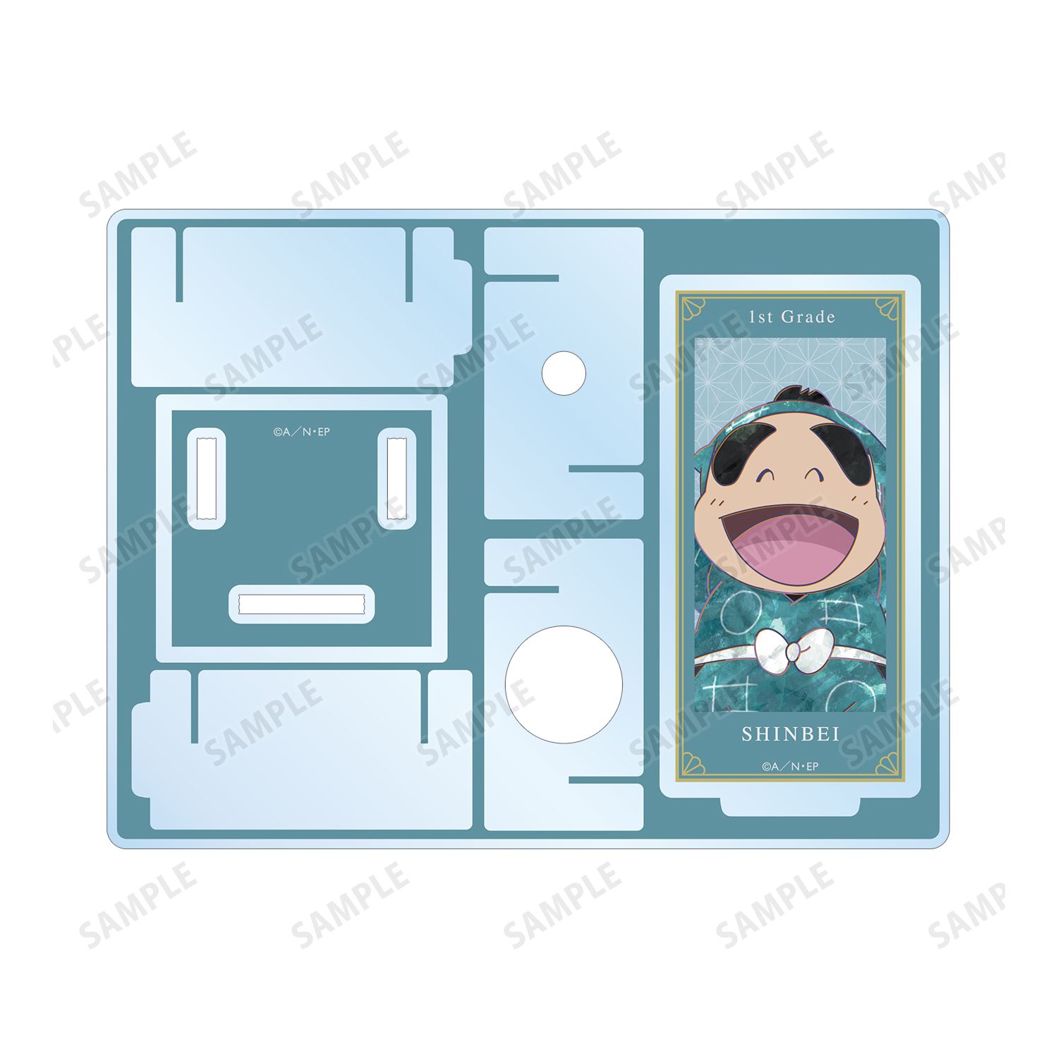 忍たま乱太郎 福富しんべヱ Ani-Art 第2弾 アクリルペンスタンド 画像 5 | AniSmile