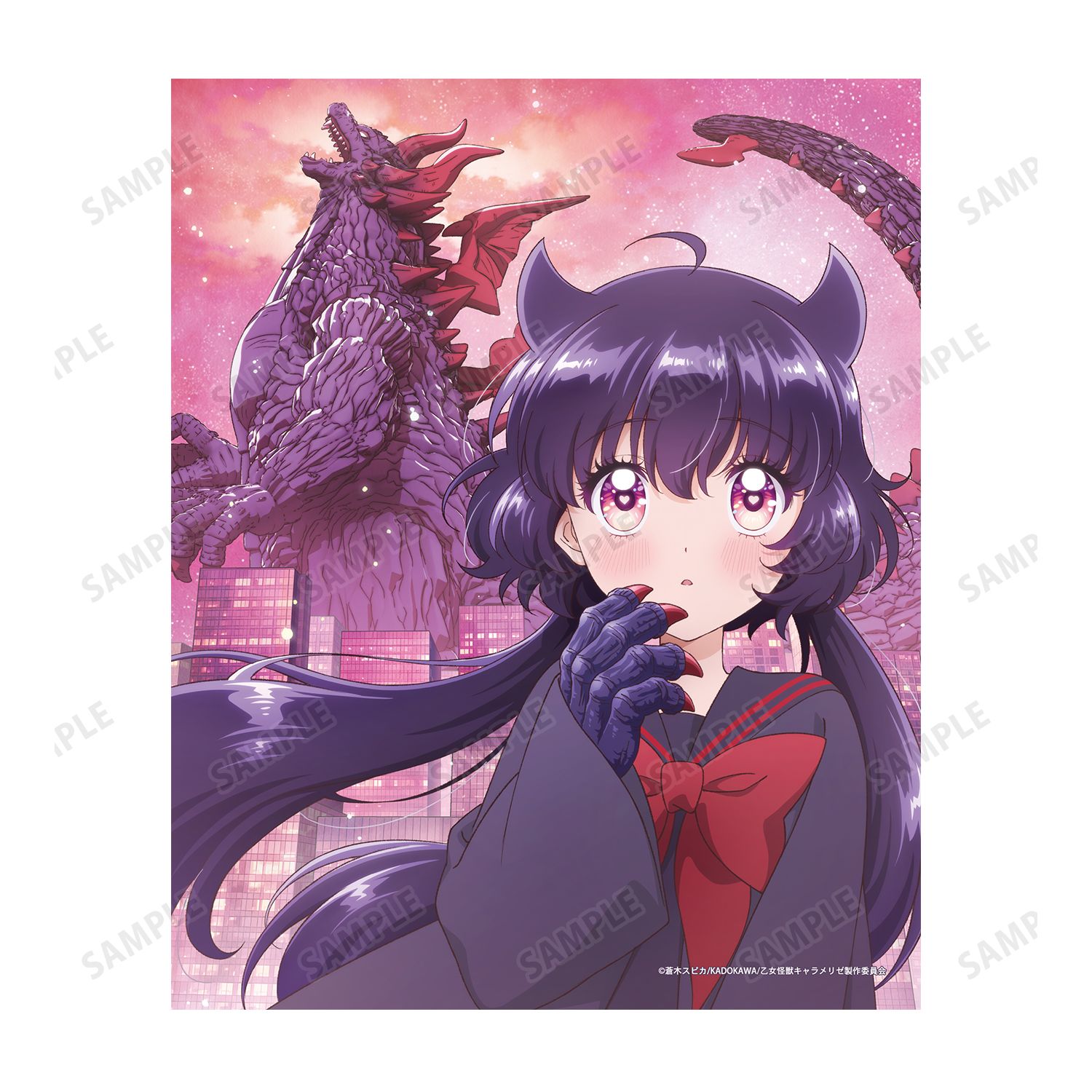TVアニメ「乙女怪獣キャラメリゼ」 第1弾メインビジュアル F3号キャンバスボード Image 3 | AniSmile