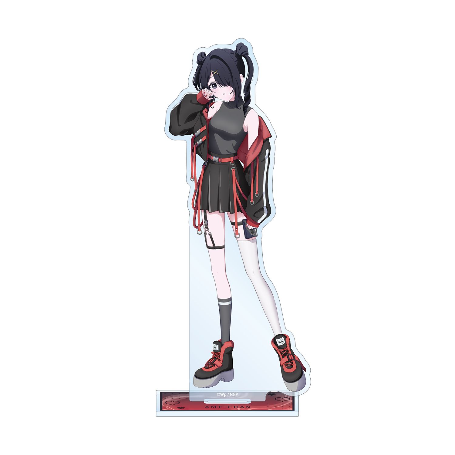 アニメ「NEEDY GIRL OVERDOSE」 描き下ろし あめちゃん タクティカルファッションver. BIGアクリルスタンド - AniSmile