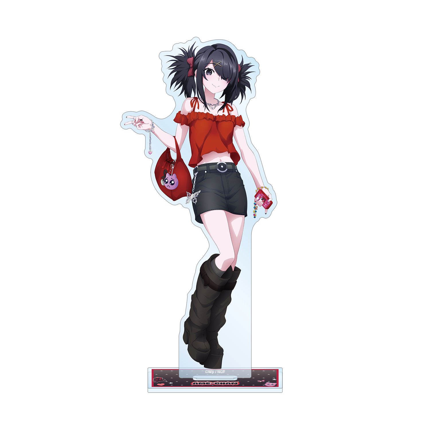アニメ「NEEDY GIRL OVERDOSE」 描き下ろし あめちゃん Y2Kファッションver. BIGアクリルスタンド - AniSmile