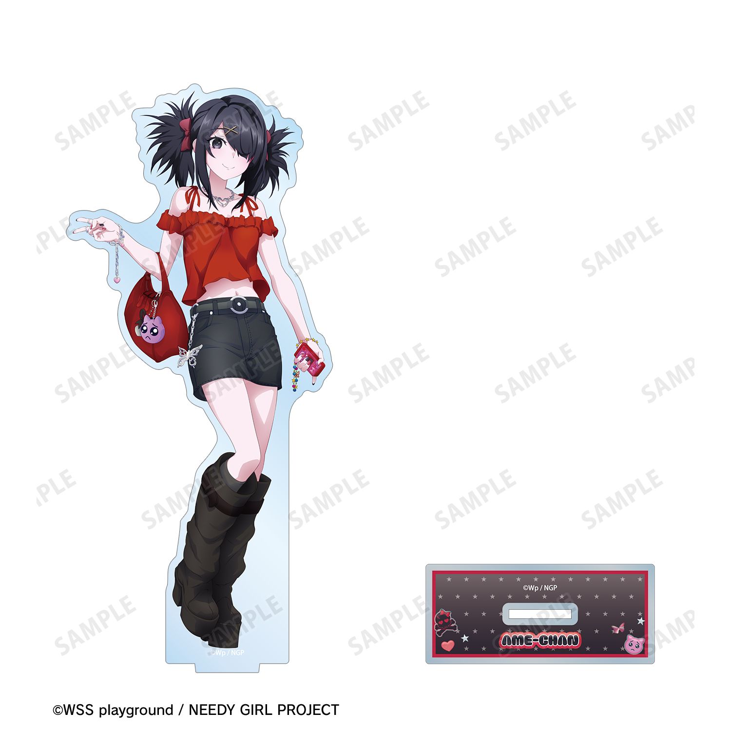 アニメ「NEEDY GIRL OVERDOSE」 描き下ろし あめちゃん Y2Kファッションver. BIGアクリルスタンド Image 3 | AniSmile