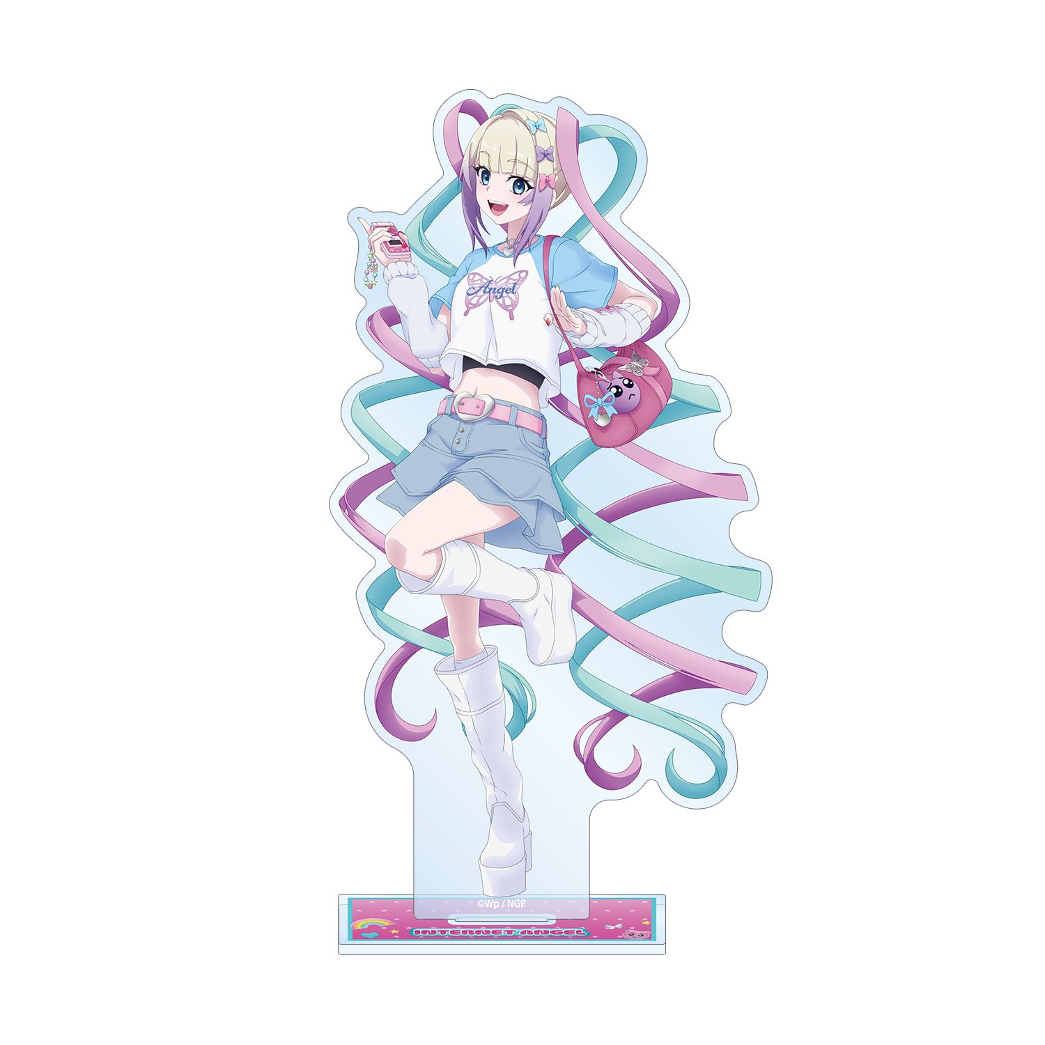 アニメ「NEEDY GIRL OVERDOSE」 描き下ろし 超てんちゃん Y2Kファッションver. BIGアクリルスタンド - AniSmile
