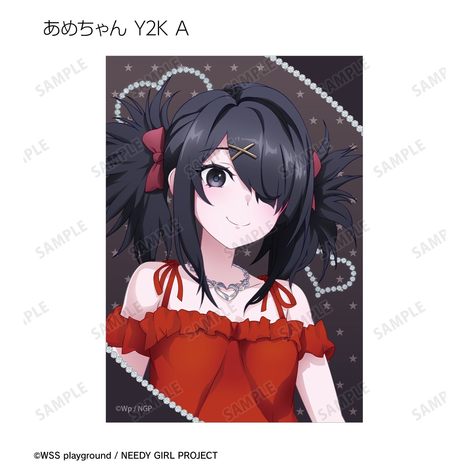 アニメ「NEEDY GIRL OVERDOSE」 描き下ろし Y2K&タクティカルファッションver. トレーディングブロマイド(単位/単品) 图片 3 | AniSmile