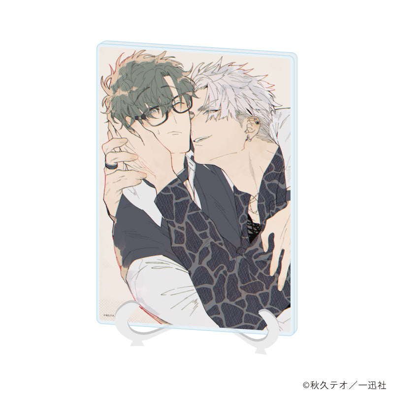 アクリルアートボード(A5サイズ)「愛だ、恋だの処方箋」01/佐藤 志郎&桐矢 凛人(公式イラスト) - AniSmile