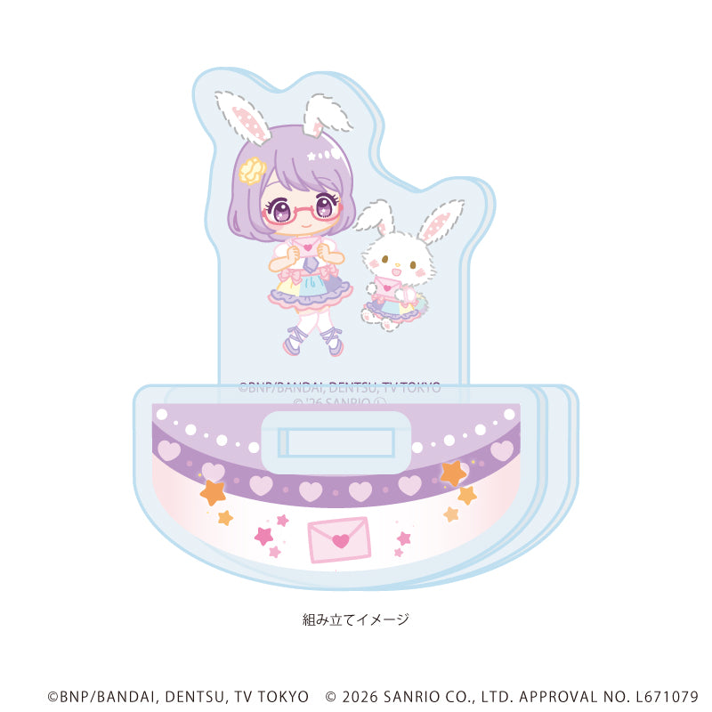 ゆらゆらアクリルスタンド「アイカツスターズ!×サンリオキャラクターズ」05/七倉小春×ウィッシュミーメル(コラボイラスト(ミニキャラ)) Image 2 | AniSmile