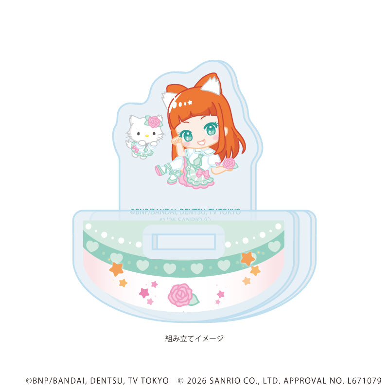 ゆらゆらアクリルスタンド「アイカツスターズ!×サンリオキャラクターズ」04/早乙女あこ×チャーミーキティ(コラボイラスト(ミニキャラ)) Image 2 | AniSmile