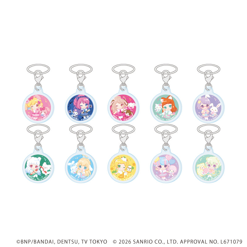 アンブレラマーカー「アイカツスターズ!×サンリオキャラクターズ」01/トレーディング(全10種)(コラボイラスト(ミニキャラ)) - AniSmile