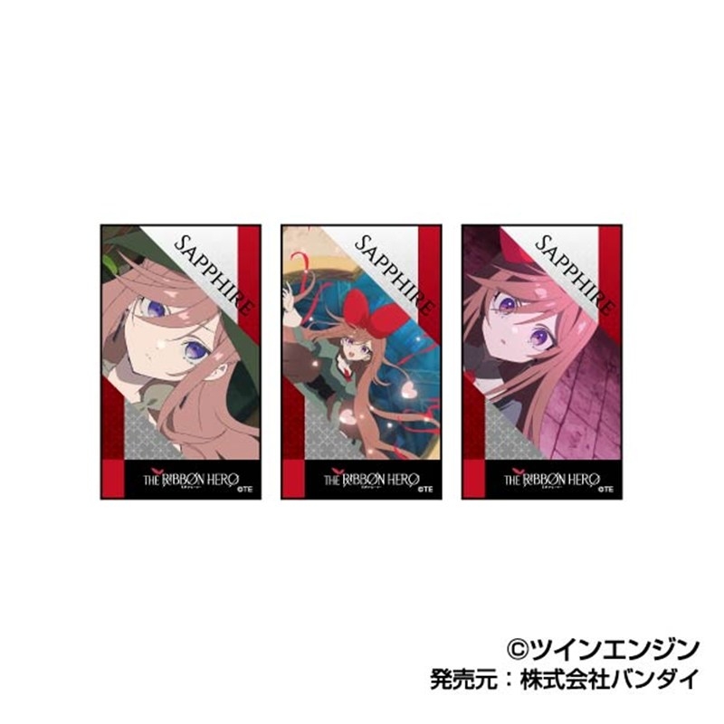メモリーカットステッカー 『THE RIBBON HERO リボンヒーロー』 (単品統一JAN) 画像 2 | AniSmile