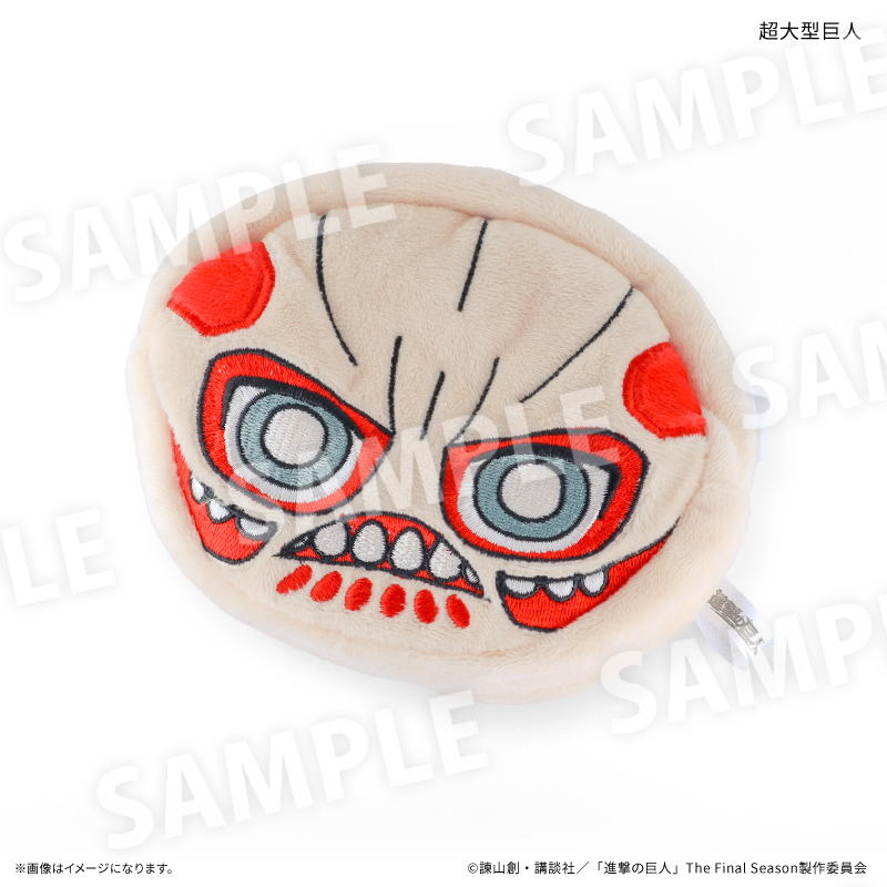 進撃の巨人 きゃらちぇんポーチ エレン&超大型巨人 Image 3 | AniSmile