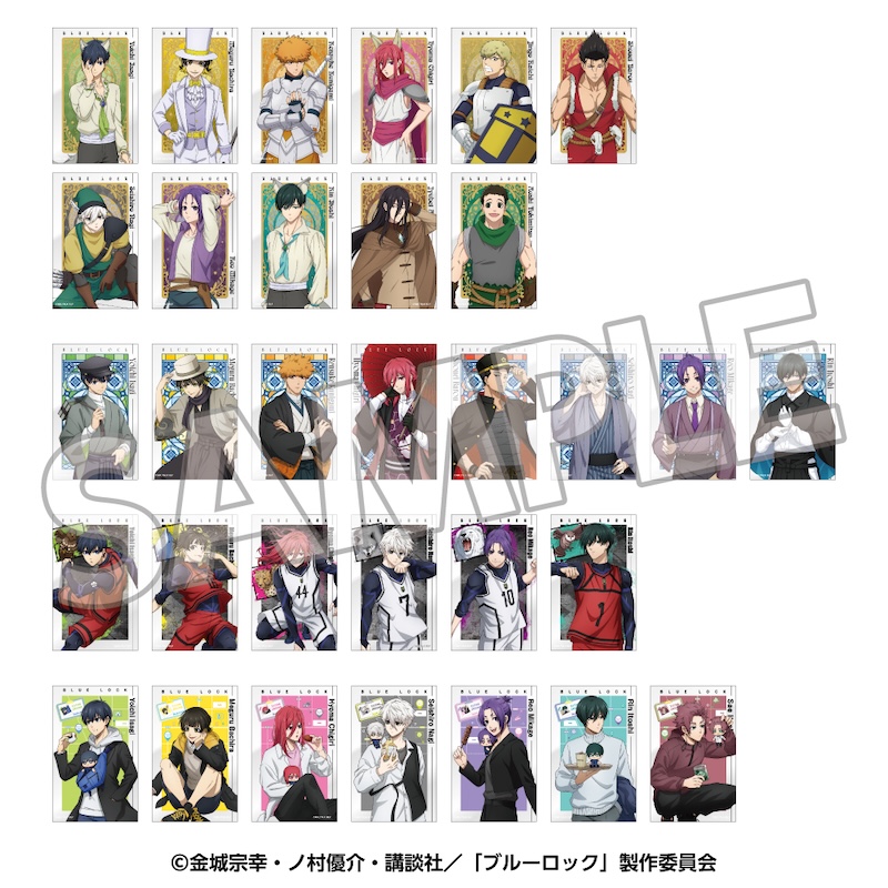 ブルーロック トレーディングクリアカード(1パック3枚入り) vol1 メモリアル Image 3 | AniSmile
