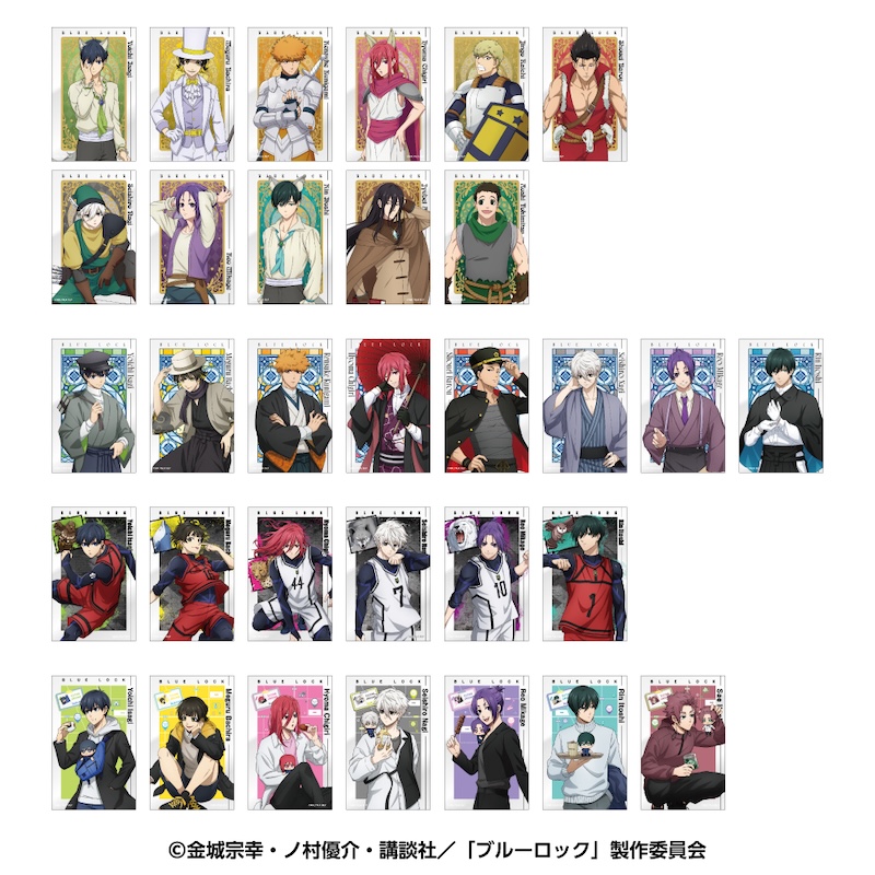 ブルーロック トレーディングクリアカード(1パック3枚入り) vol1 メモリアル Image 4 | AniSmile