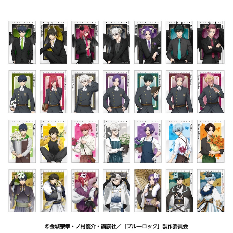 ブルーロック トレーディングクリアカード(1パック3枚入り) vol2 メモリアル Image 2 | AniSmile
