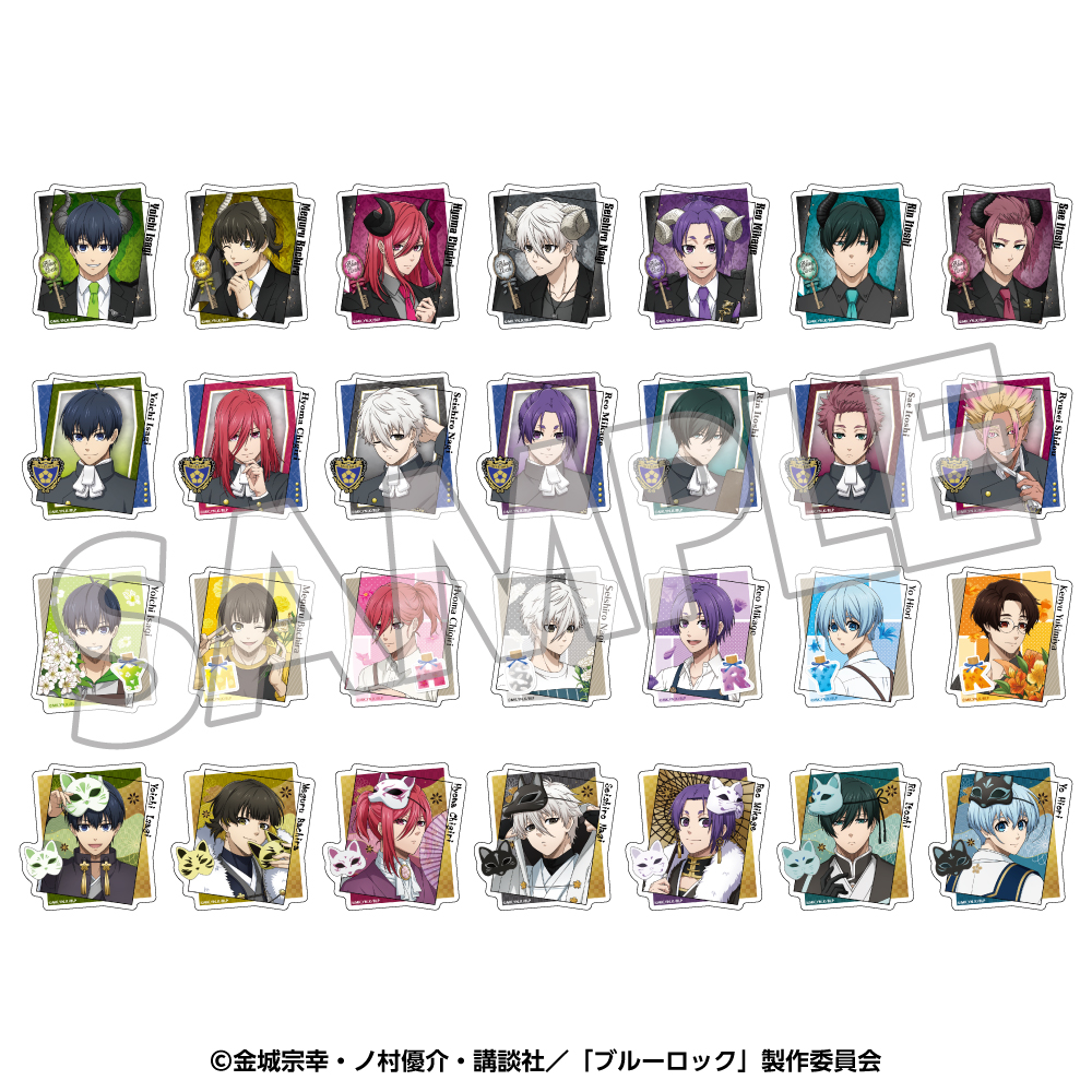 ブルーロック トレーディングステッカー(1パック3枚入り) vol2 メモリアル Image 3 | AniSmile