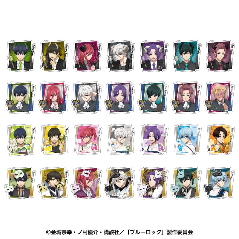 ブルーロック トレーディングステッカー(1パック3枚入り) vol2 メモリアル Image 4 | AniSmile