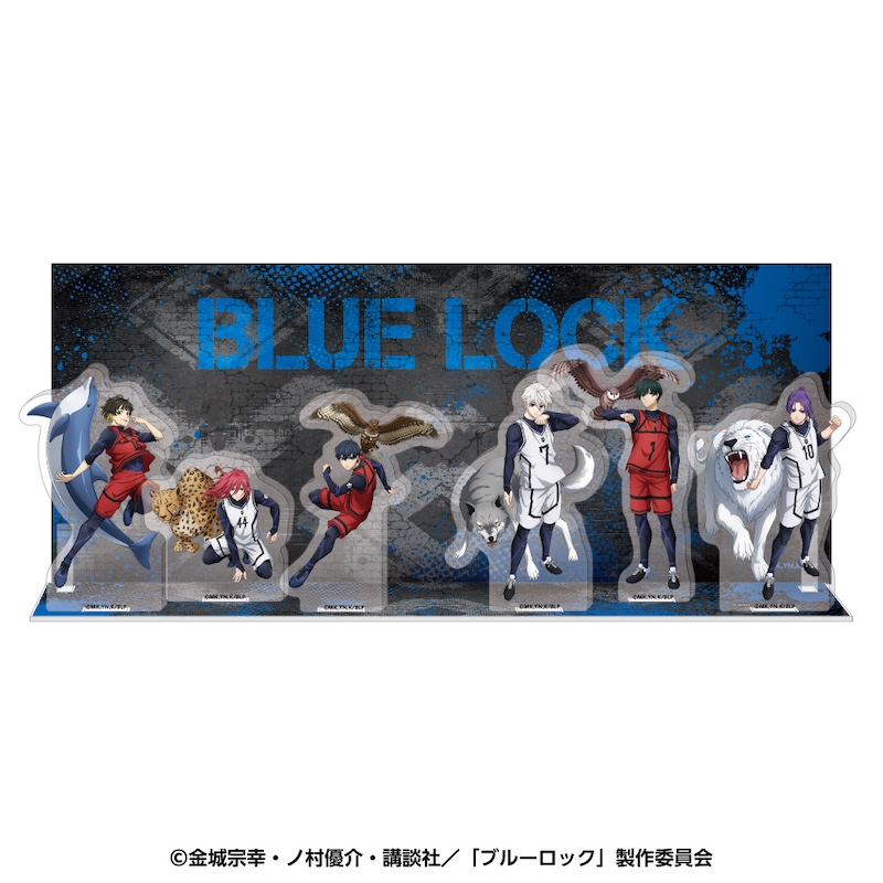 ブルーロック 背景カード付 アクリルジオラマスタンド メモリアル(ANIMALS) Image 4 | AniSmile