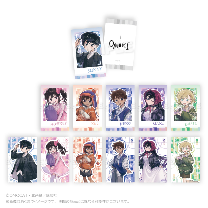 漫画『OMORI』 トレーディングホログラムカード Let's go! ver. PCS Image 2 | AniSmile