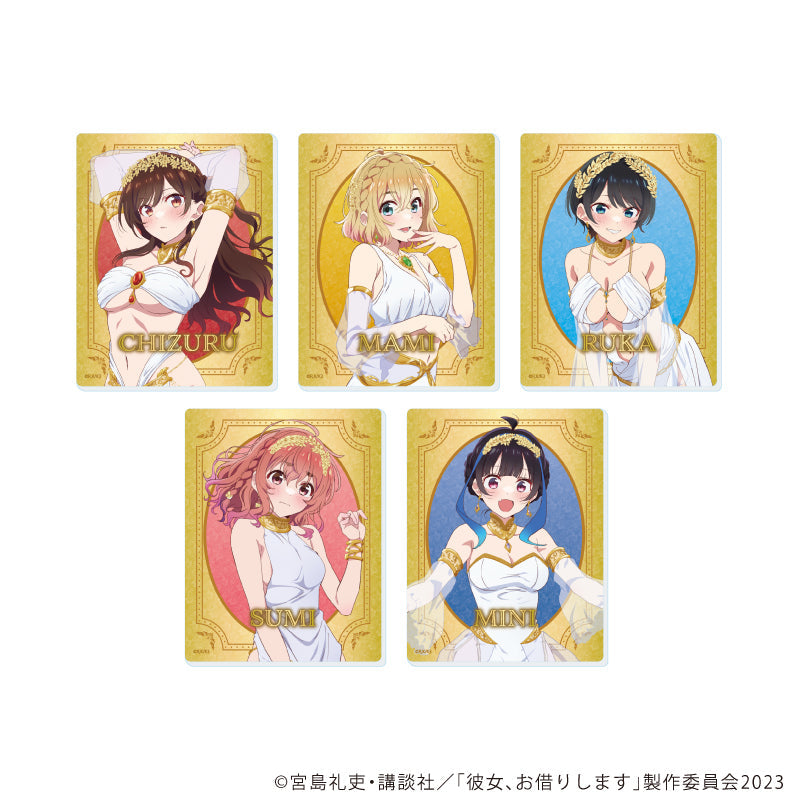 アクリルカード「TVアニメ『彼女、お借りします』」23/女神ver. B ブラインド(全5種)(描き下ろしイラスト) - AniSmile