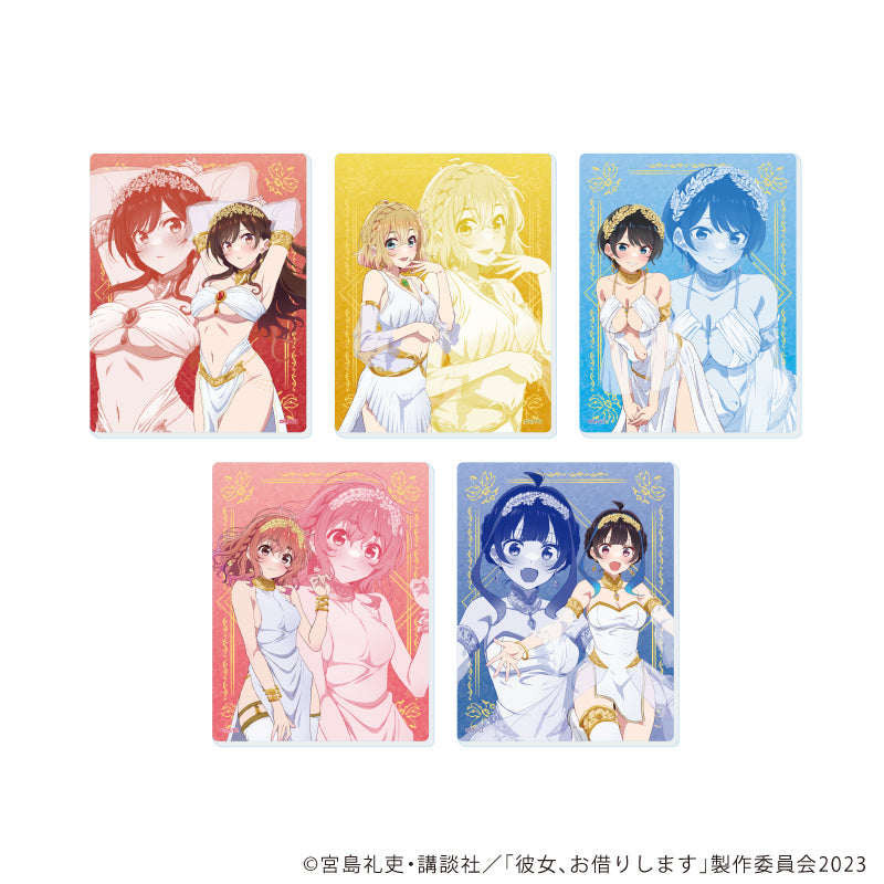アクリルカード「TVアニメ『彼女、お借りします』」22/女神ver. A ブラインド(全5種)(描き下ろしイラスト) - AniSmile