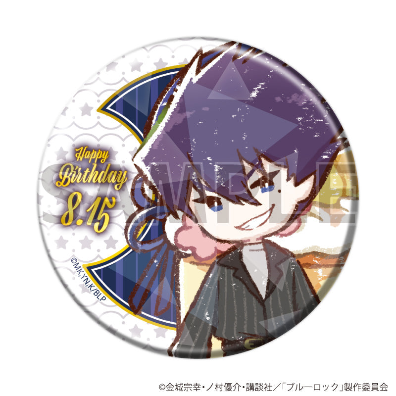 ホログラム缶バッジ(57mm)「TVアニメ『ブルーロック』」13/誕生日ver. 烏 旅人(グラフアートイラスト) - 公式商品画像 | AniSmile