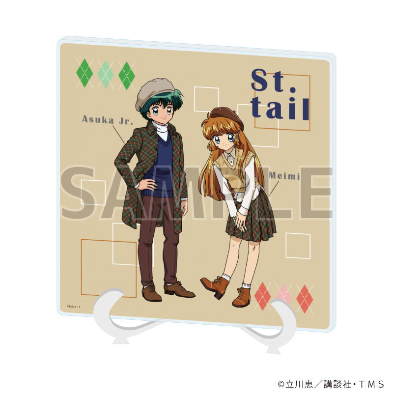 アクリルアートボード「TVアニメ『怪盗セイント・テール』」02/整列デザイン トラッドファッションver.(描き下ろしイラスト) - AniSmile